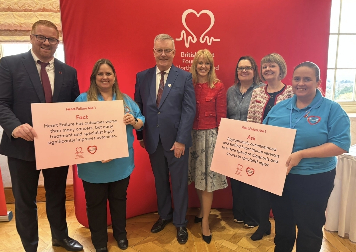 Heart Failure Warriors at Stormont